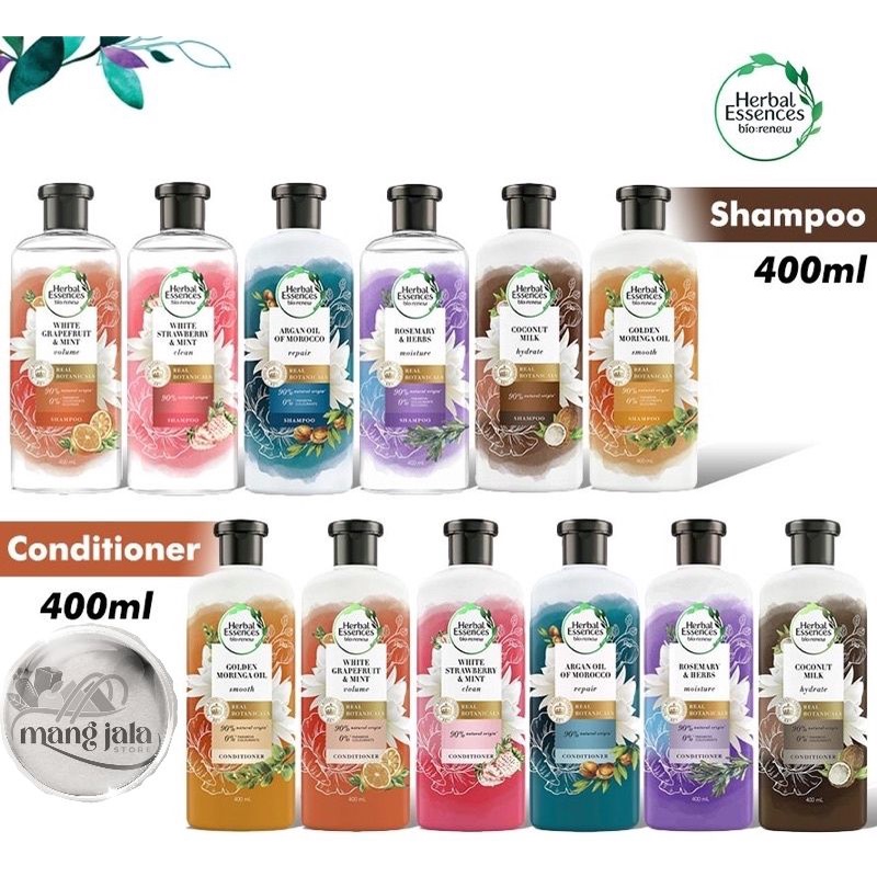 Jual Shampoo Conditioner Herbal Essences 400 Ml All Varian Shopee Indonesia 4382