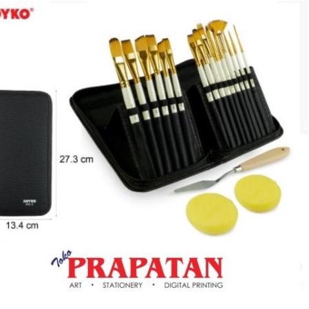 

Joyko Art Brush Set BRS-12 / Kuas Lukis Joyko / Set Alat Lukis