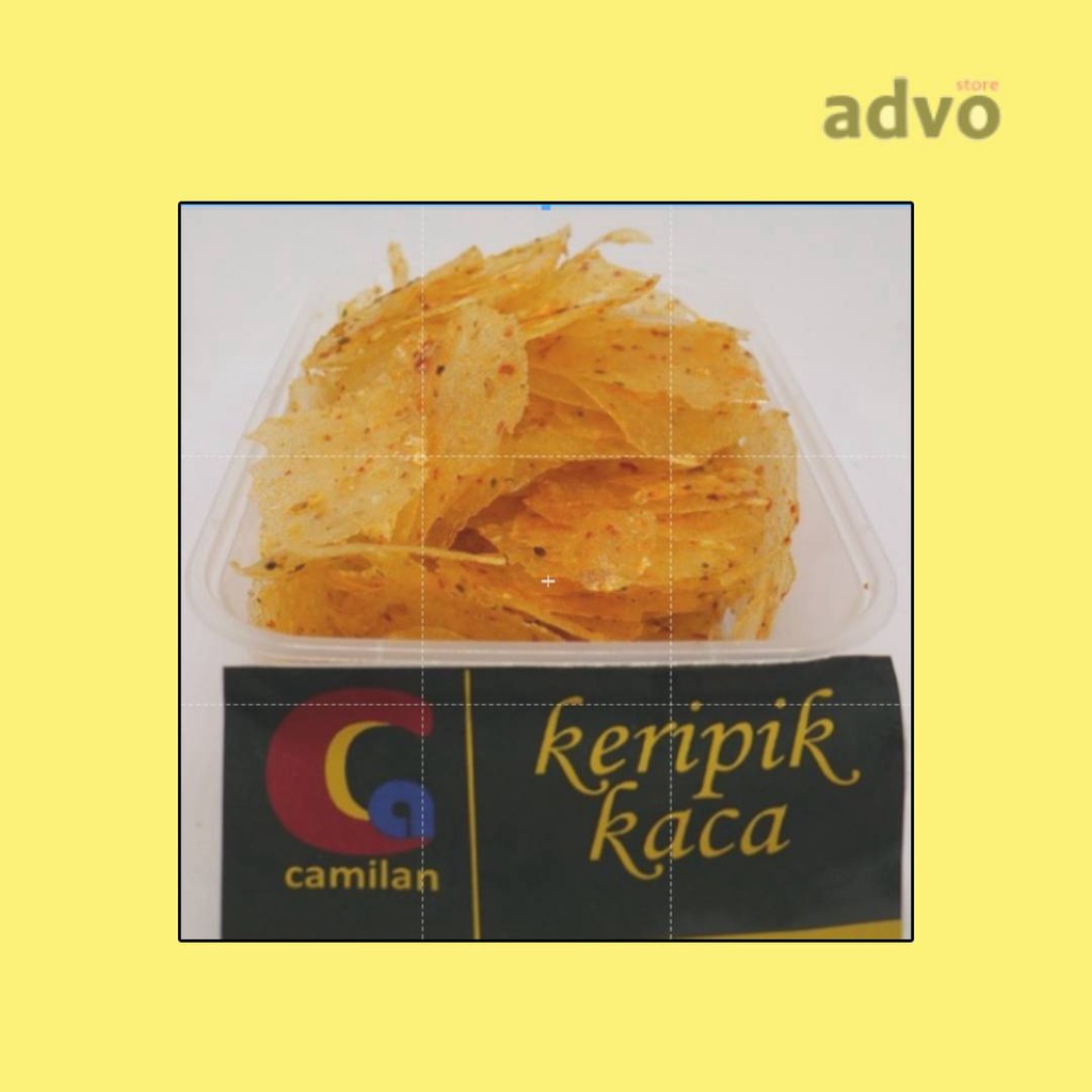 

KERIPIK KACA DAUN JERUK PEDAS 200 gram / KRIPCA / KERIPIK BELING / KRIPIK KACA