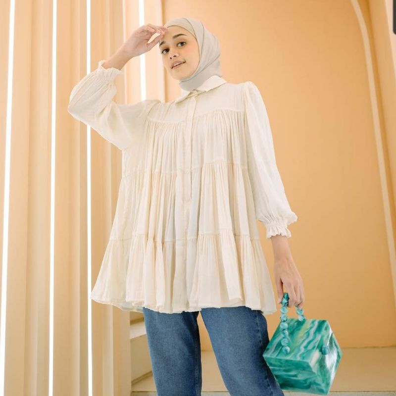 AZKIA BLOUSE by Haideeorlin