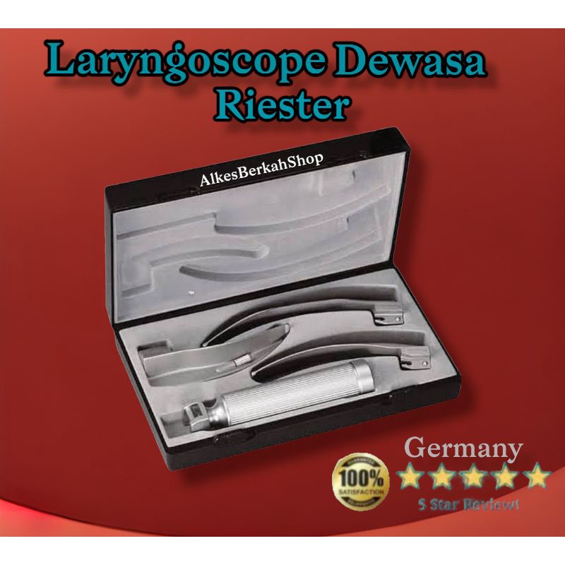 Laryngoscope Dewasa Riester