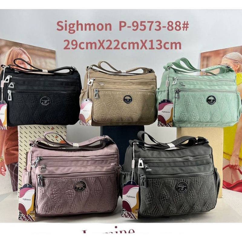 TAS SIGHMON IMPORT ORI SELEMPANG BANYAK RUANG
