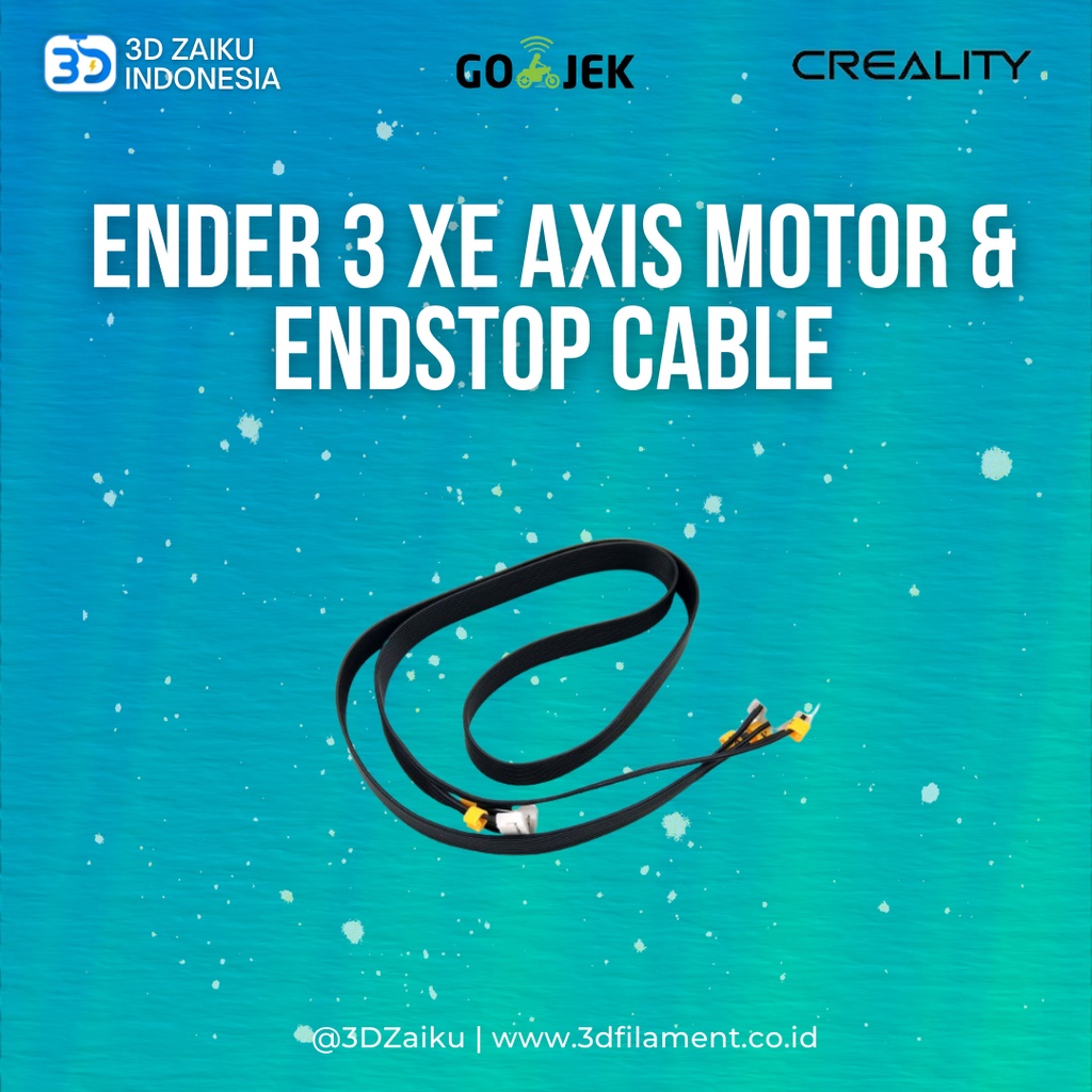 Creality 3D Printer Ender X Axis dan Extruder Motor and Endstop Cable
