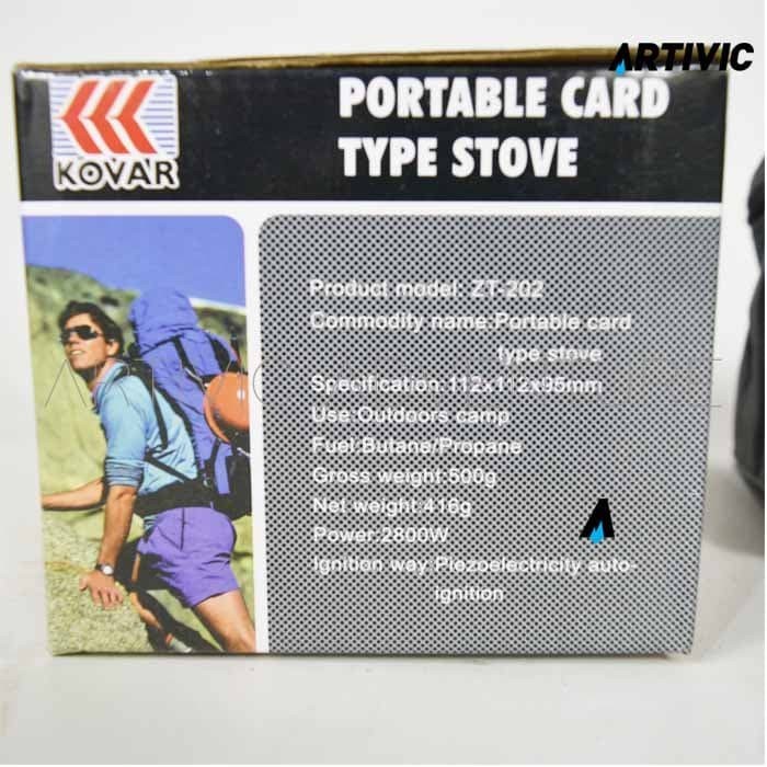 Kompor Mini Portable Kotak Kovar K202 Gunung Outdoor Stove Camping