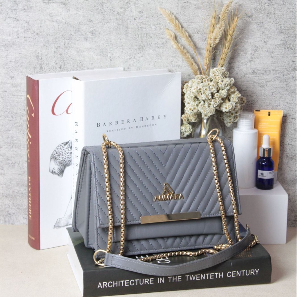TAS SELEMPANG WANITA TERBARU MURAH ELEGANT RASA IMPORT//AMMARA NEW BORDIR VV FULL ACC//FASHION KEKINIAN BISA COD
