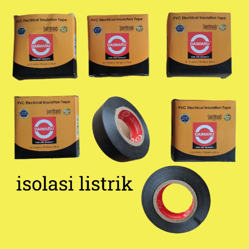 ISOLASI LISTRIK/ ELECTRICAL TAPE