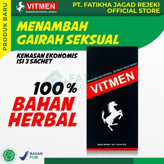 OBAT HERBAL STAMINA VITMEN KEMASAN EKONOMIS BPOM ORIGINAL HALAL