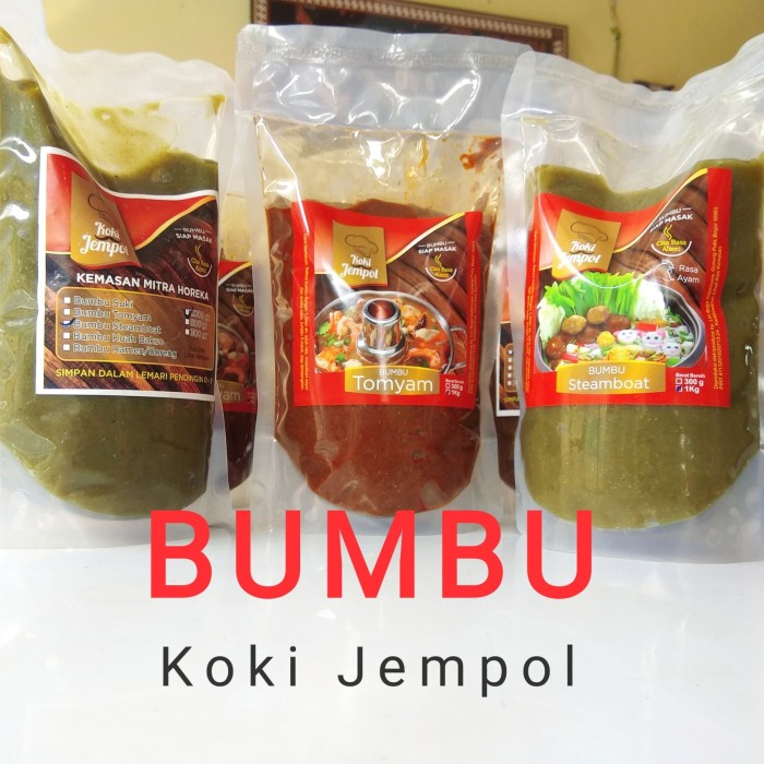 

BUMBU KOKI JEMPOL STEAMBOAT/SUKI/TOMYAM 1 KG