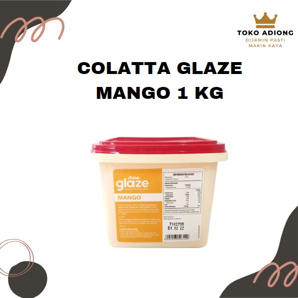 

COLLATA GLAZE MANGO KEMASAN 1 KG