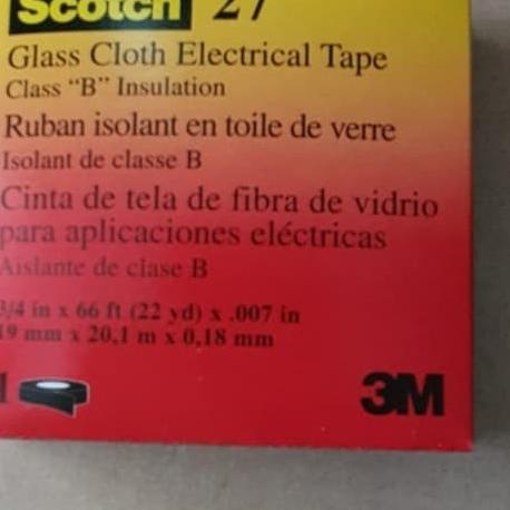 3M Scotch 27 3/4 in Glass Cloth Electrical Tape
