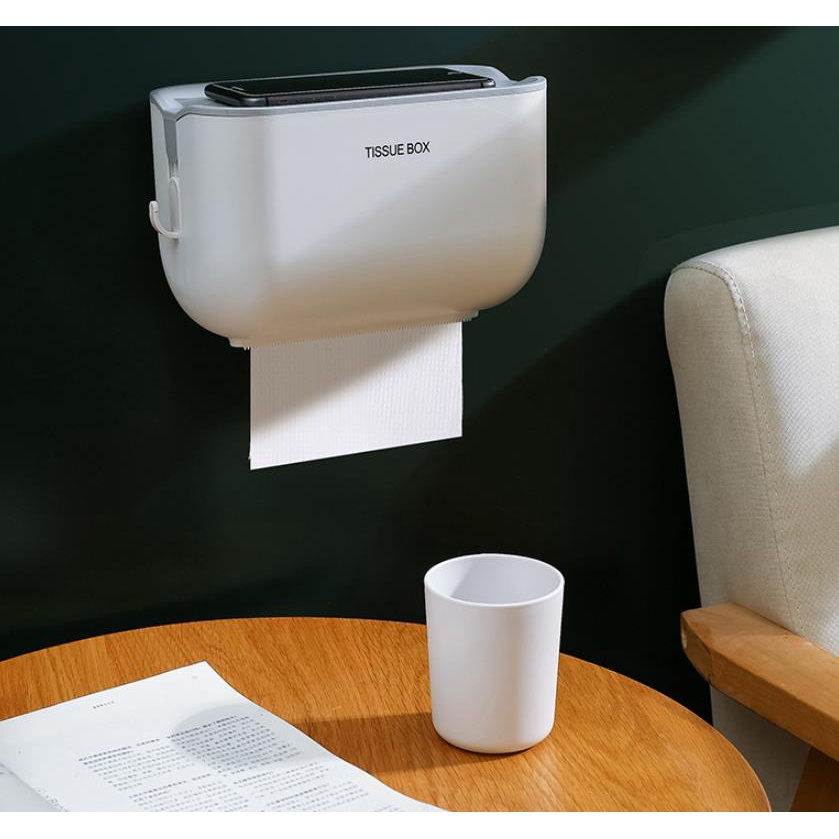 KOTAK Tisu Tissue TOILET TEMPEL STORANGE BoX TISSU HOLDER BATHROOM SERBAGUNA