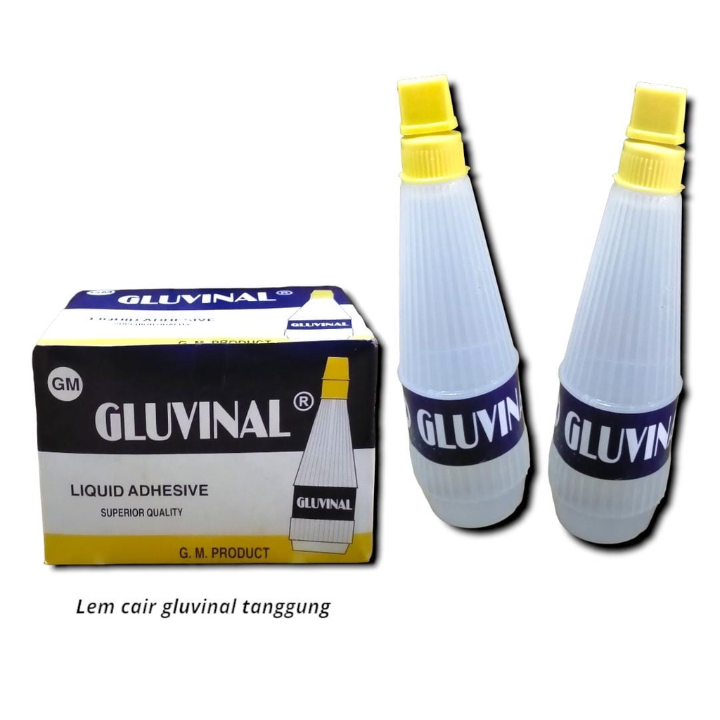 

LEM KERTAS CAIR GLUVINAL 112 TANGGUNG LIQUID GLUE 75 ML MURAH