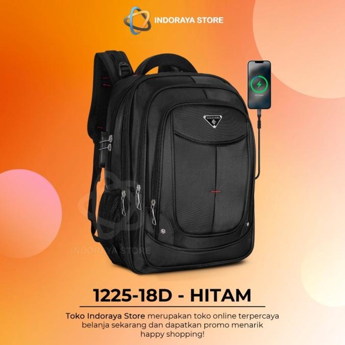 KW157 POLO GOLDVERS BACKPACK PRIA WANITA KEY LOCK TAS RANSEL SEKOLAH K GH6546FG