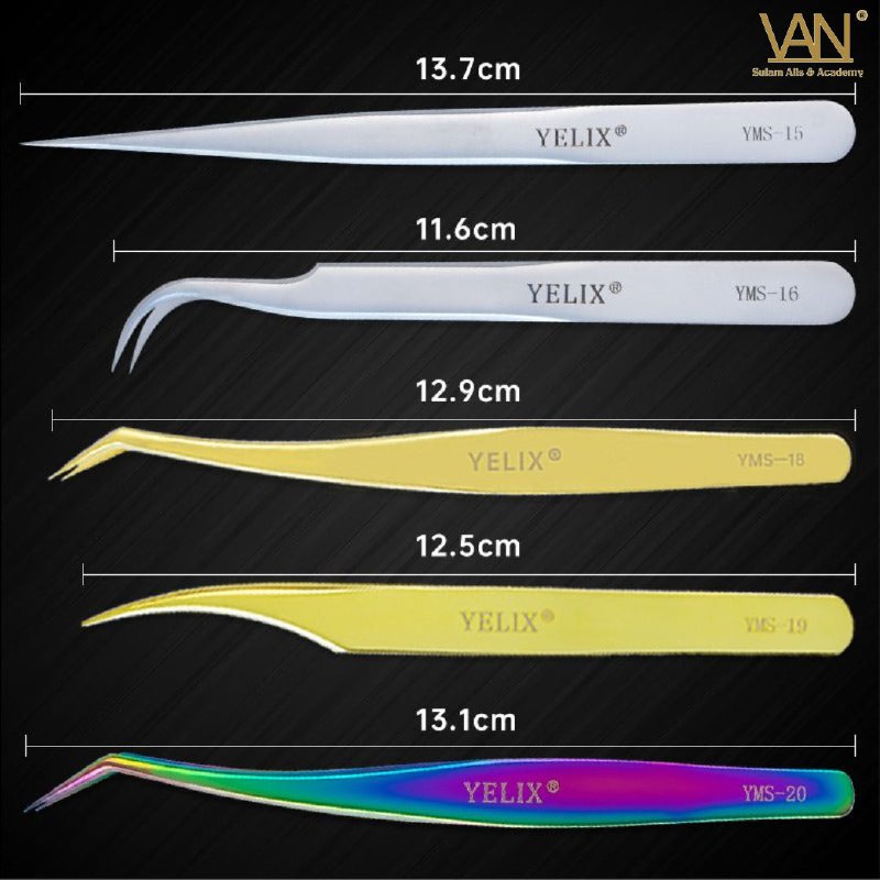 Original Yelix Pinset Eyelash Extension Tweezers Eyelash Extension Tweezers Pinset Bulumata