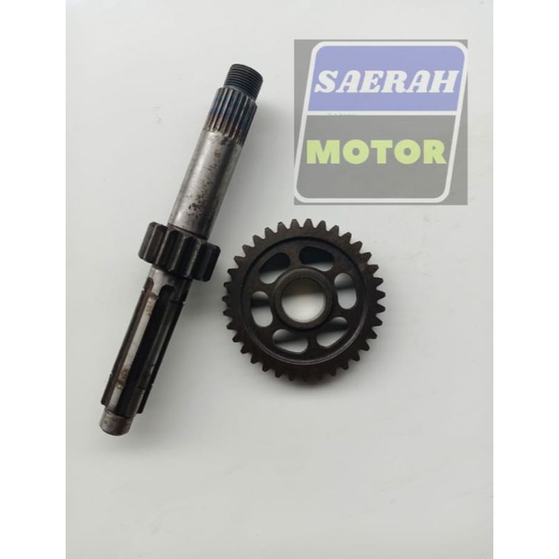 gigi rasio racing bahan mata 14t vs 35 untuk Yamaha Jupiter z Vega fizr