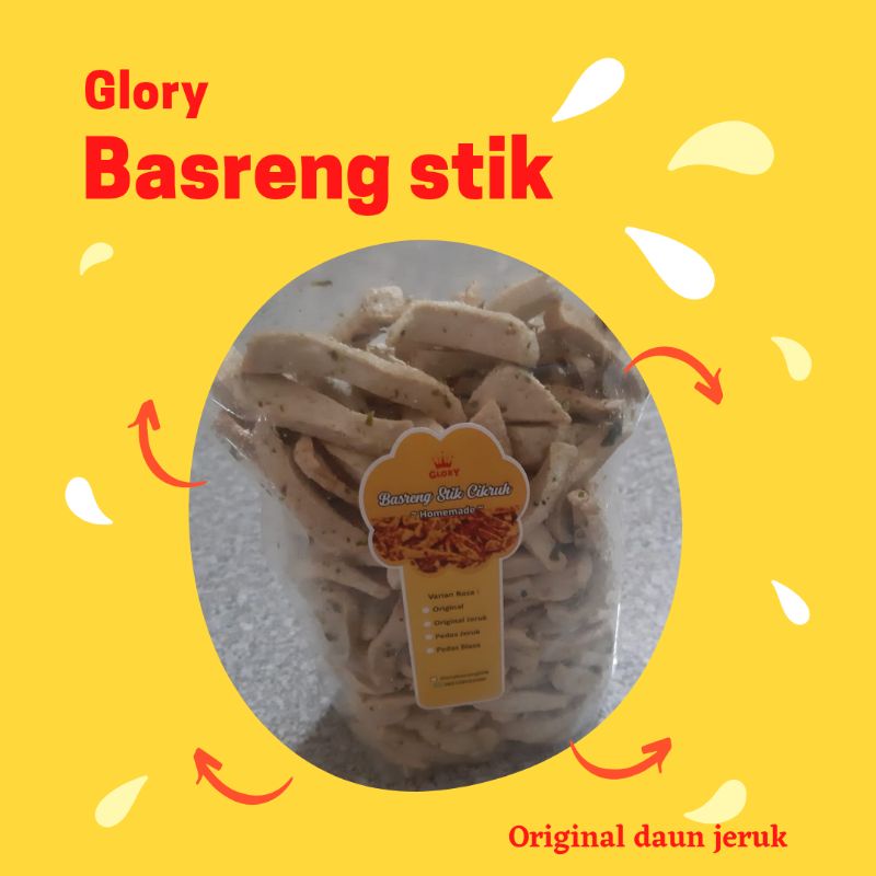 

Promo!!! Basreng stik Original daun jeruk ,250Gr