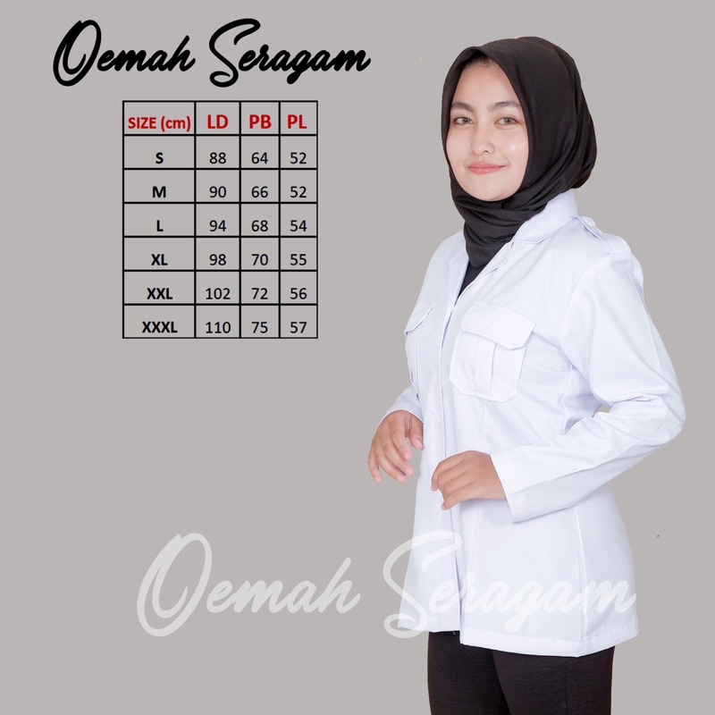 Kemeja putih dinas Wanita Baju Putih Pdh Pns Wanita Kemeja Atasan Putih Kerja Wanita Baju Dinas Putih Pns Pemda Seragam Putih Pdh Kemeja Dinas Baju Profesi Kemeja Putih Atasan