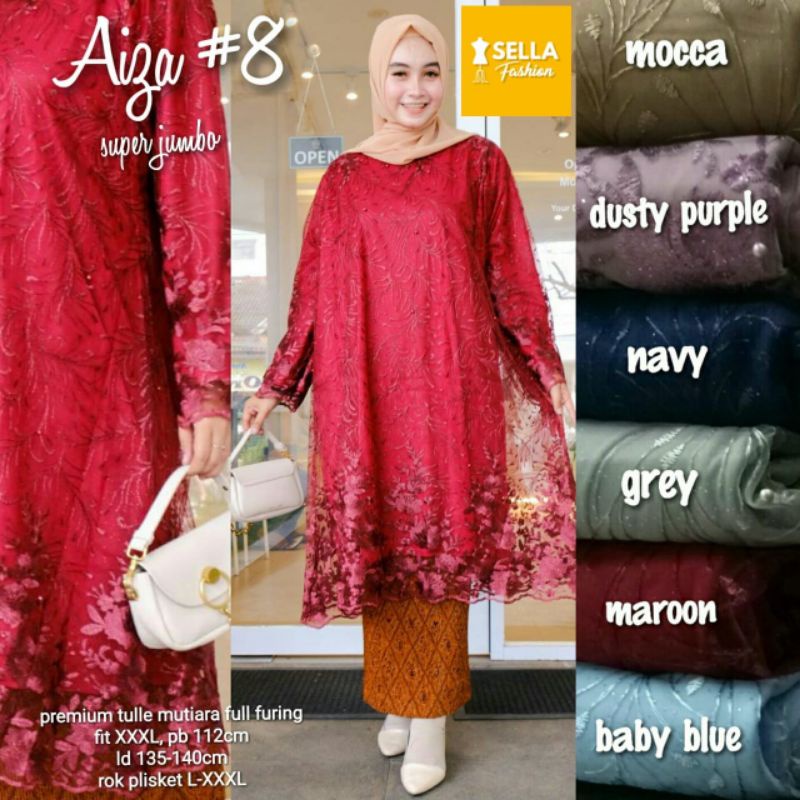 KEBAYA SET JUMBO LD 135-140 MUAT BB 110