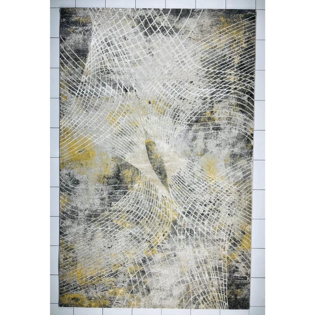 Karpet Permadani Import Turki Abstrak Qaudro Minimalis (120x180)