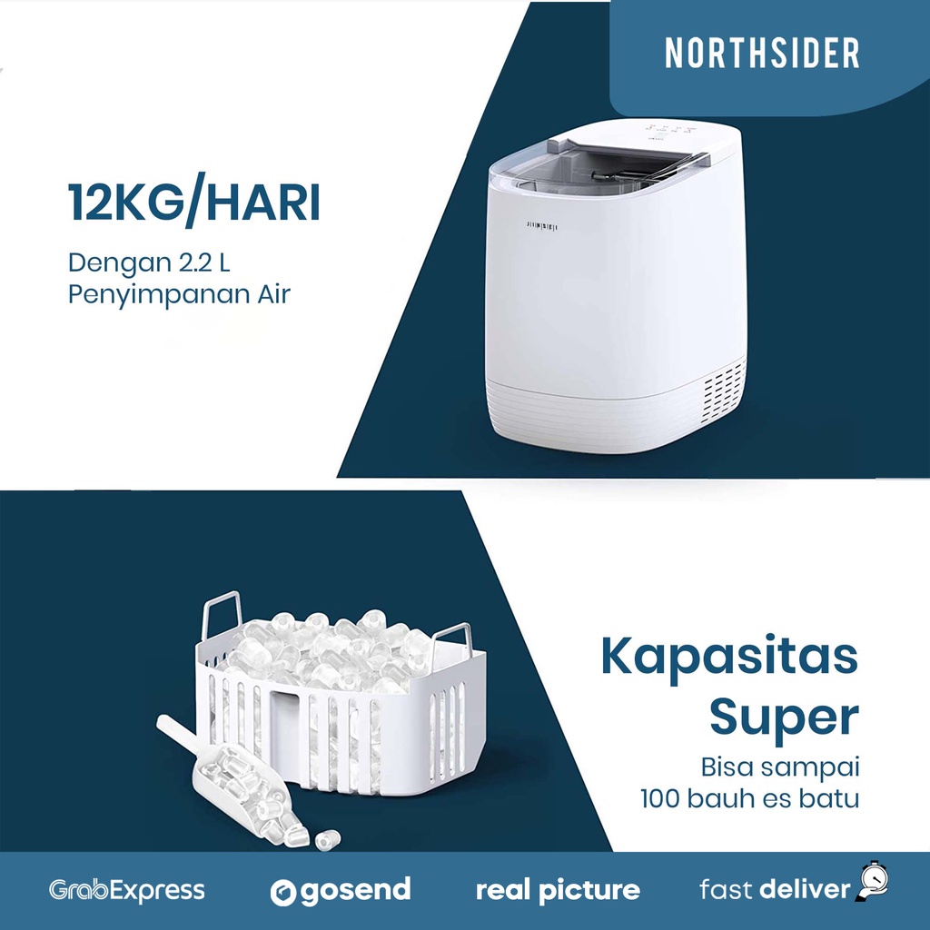 MESIN PEMBUAT ES BATU ICE CUBE MAKER 12KG PER HARI LB-IMZ2