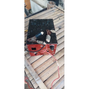 charger aki 12v & 6v bekas