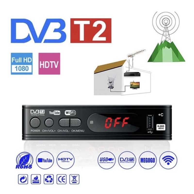 DVB-T2 Digital Terrestrial Receicer / Set Top Box