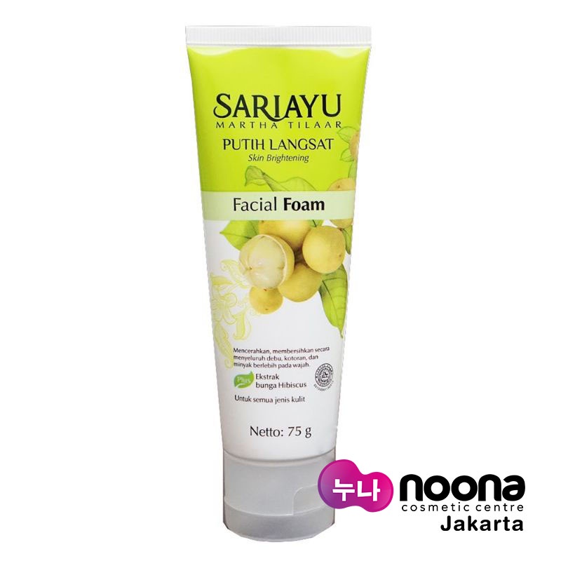 SARIAYU PUTIH LANGSAT FACIAL SCRUB 75GR