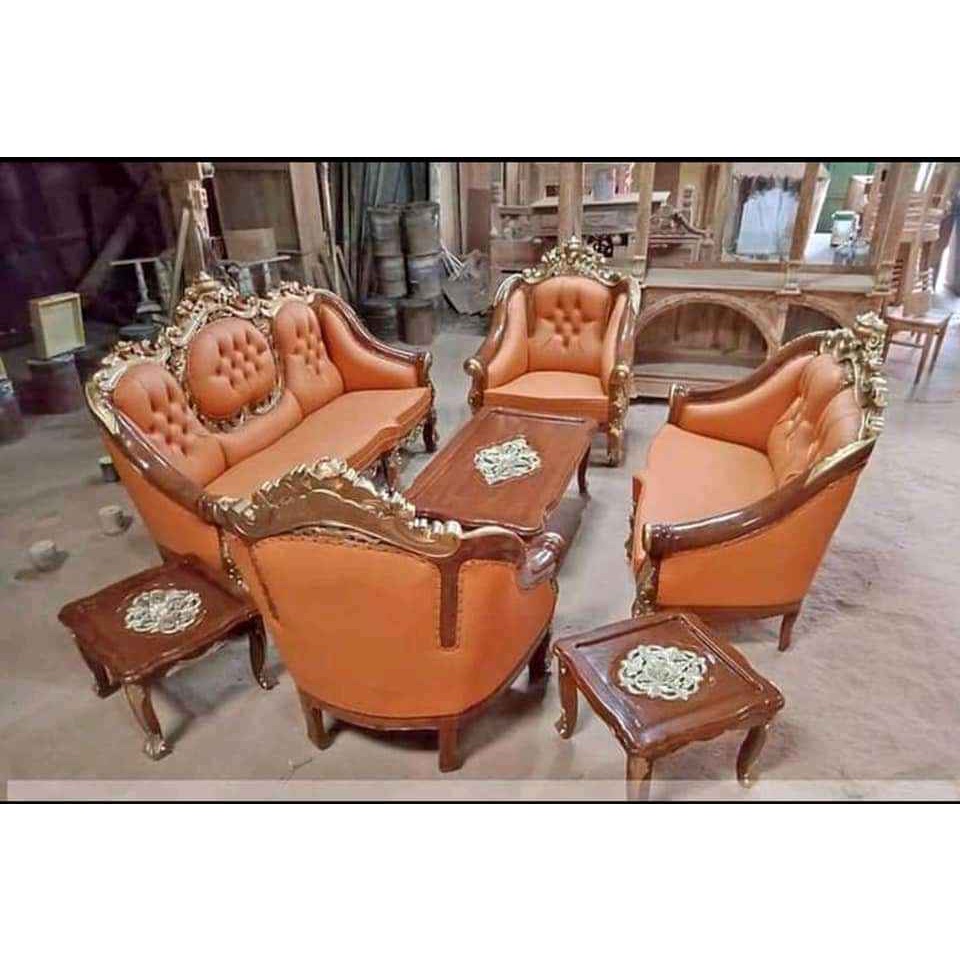 Kursi Tamu Sofa Mewah Monaco/Kursi Ruang Tamu Sofa kayu jati
