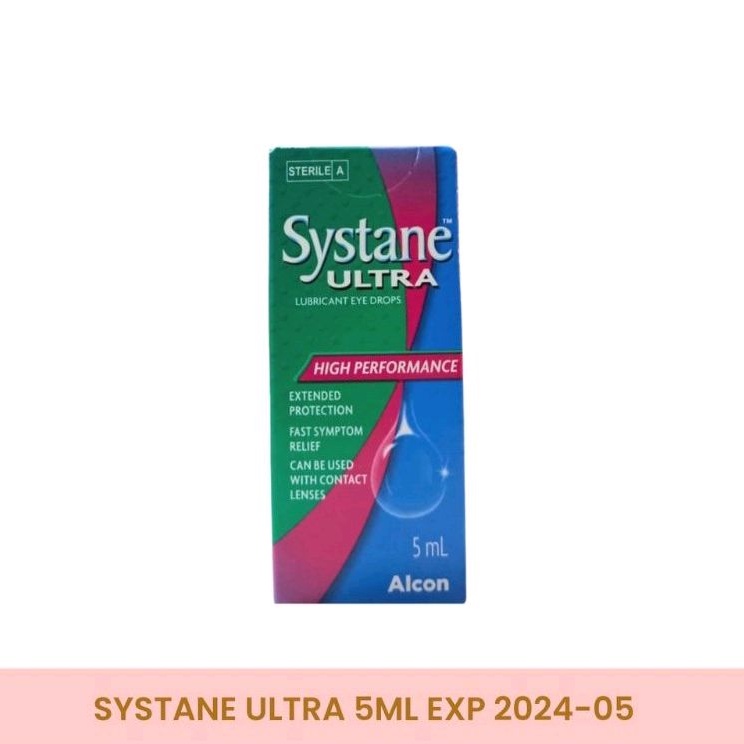 Alcon Systane Ultra Lubricant Eye Drops 5ml / Systane Ultra HIGH PERFORMANCE 5ml by ALCON / Tetes Systane Ultra 5ml