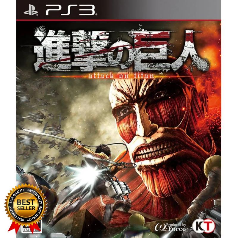 Kaset Game Flashdisk PS3 CFW OFW HEN Attack On Titan Wings Of Freedom
