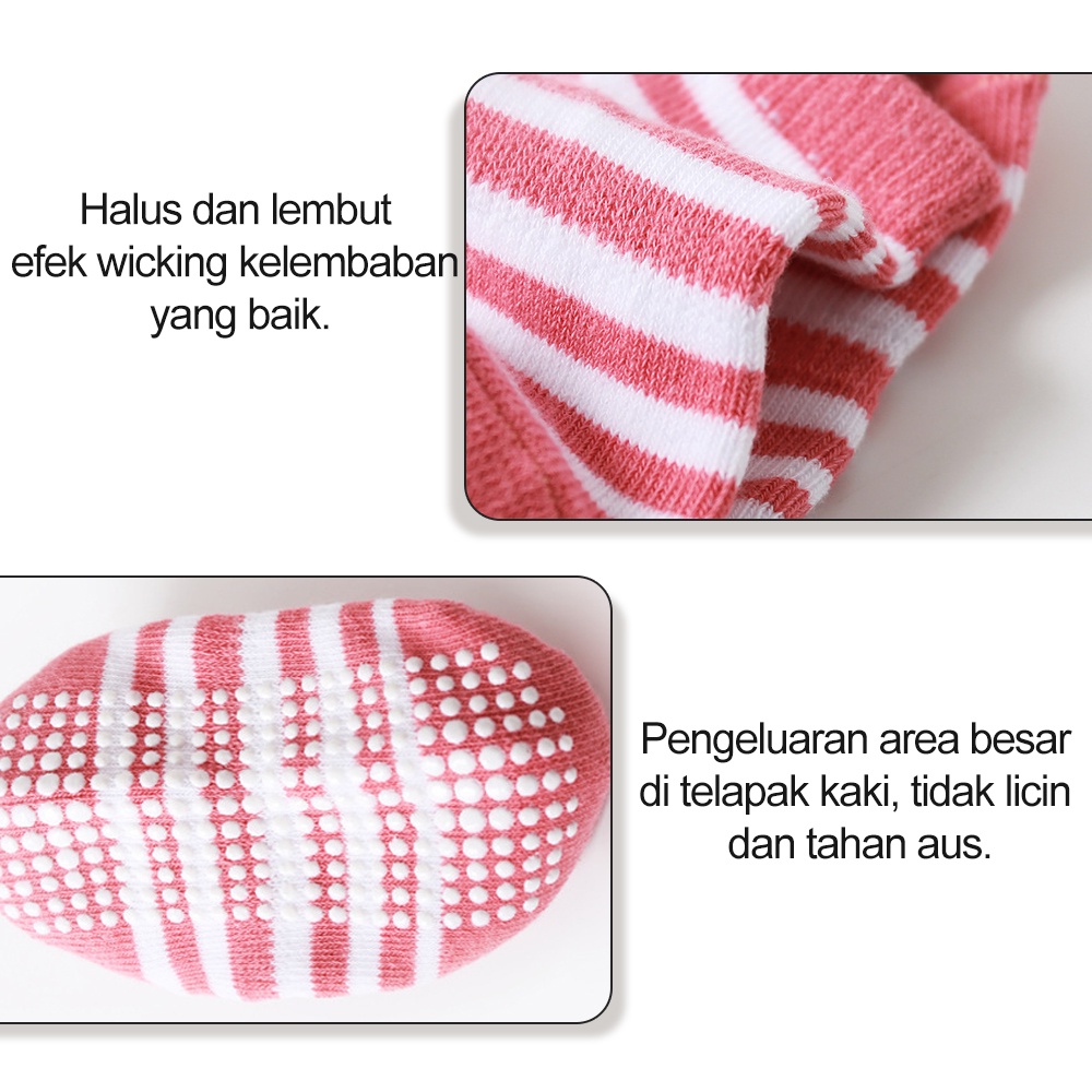 Lakhu kaus kaki bayi anti slip kaos kaki anak bayi tk