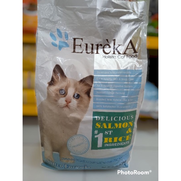 Makanan Kucing Eureka kitten 9kg - or cat food (Exspedisi)