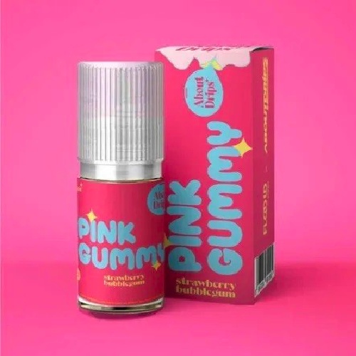 LIQUIDS FOOM PINK GUMMY 30ML 30MG STRAWBERRY BUBBLEGUM