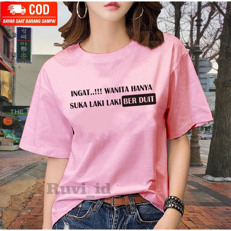 Ruvi_id-BELI 3 GRATIS HEADSET EXTRA BAS / KAOS DISTRO / KAOS KATA-KATA KEKINIAN / KAOS WANITA / KAOS PRIA / KAOS WANITA KOREAN STYLE / KAOS OBLONG / BLUS / T-SHIRT / ATASAN WANITA DEWASA / ATASAN REMAJA / KAOS OVERSIZE / KAOS IMPORT / BAJU MURAH