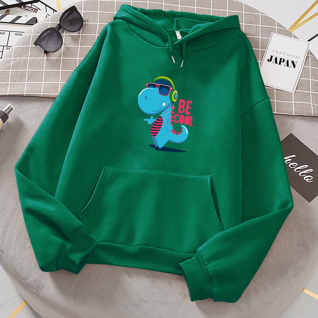 Sweater hoodie anak laki laki BE COOL DINO sweter anak cewek cowok murah