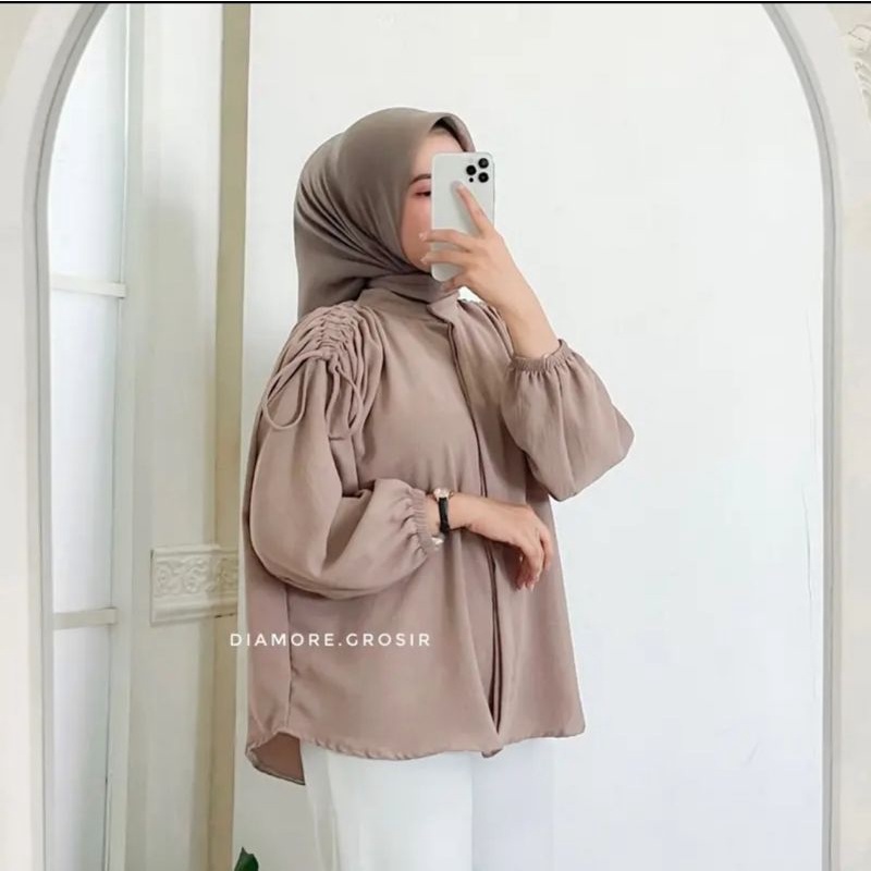 Blouse Crincle dan Tunik