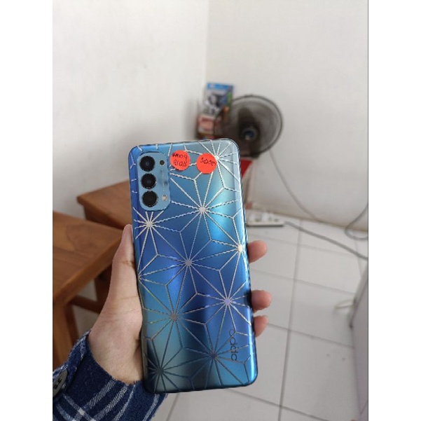 Oppo Reno 4 ram 8/128 Gb (Second) Fullset, (RIEL)