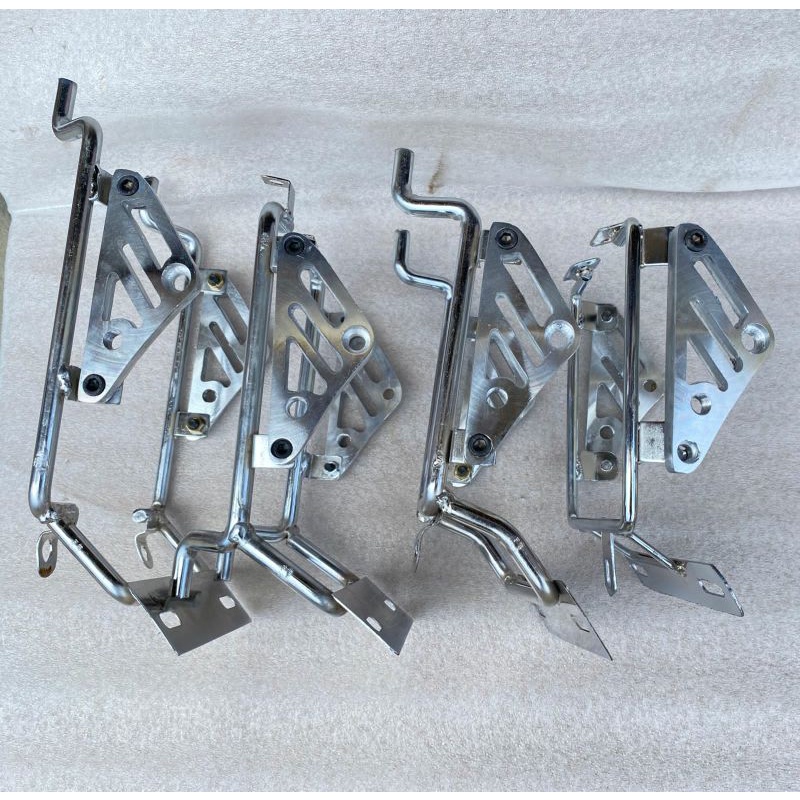 kupingan dudukan bracket breket pangkon lampu depan CB GL MEGAPRO TIGER tralis CNC HEREX THUNDER BYS