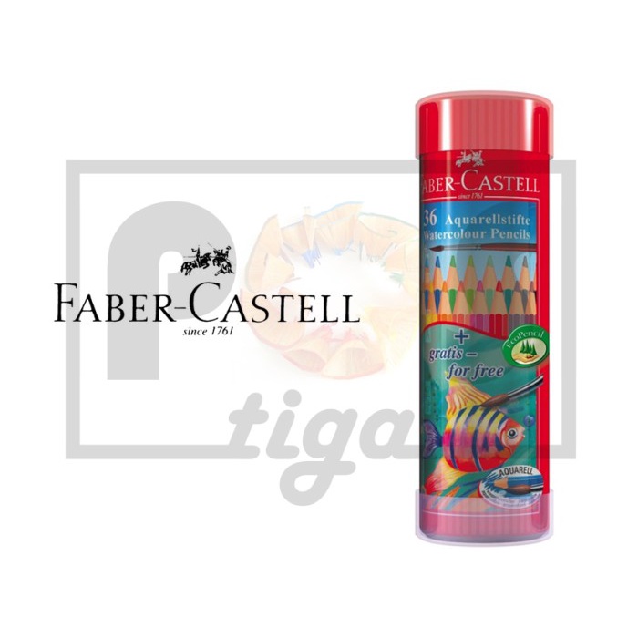 

PENSIL WARNA FABER CASTELL WATERCOLOUR TIN 36