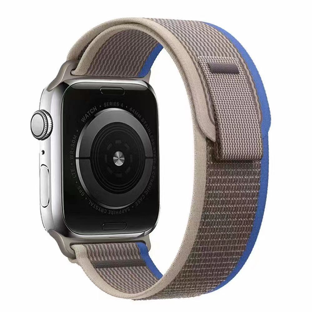 SPIGEN ULTRA TRAIL LOOP NYLON 2TONE STRAP IWATCH WOVEN VELCRO IWATCH SE 1 2 3 4 5 6 7 8 ULTRA SE STRAP IWATCH