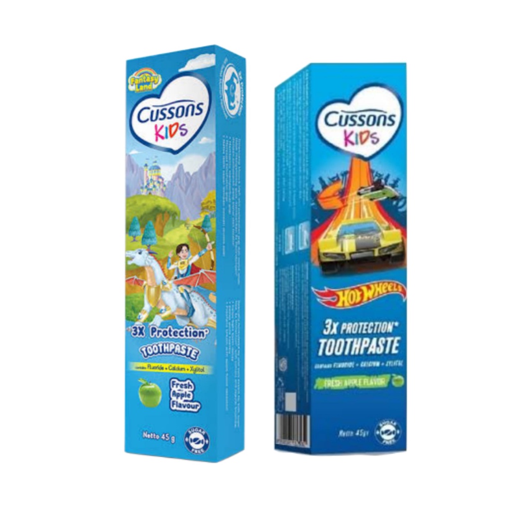 Cussons Kids Toothpaste Sparkling-45gr/pasta gigi/odol