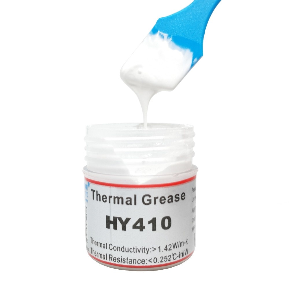 Thermal Paste CPU Heatsink Silicone Compound Conductive Grease 10g - HY410 - Gray