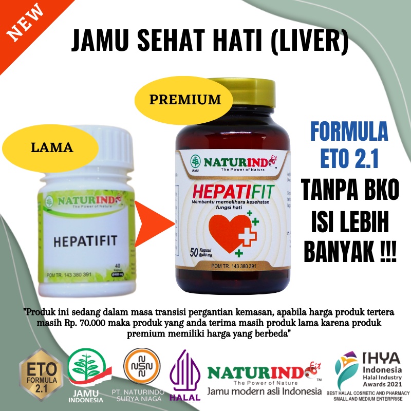 Hepatifit Obat Liver Hepatitis Sirosis Hati  Ampuh BPOM