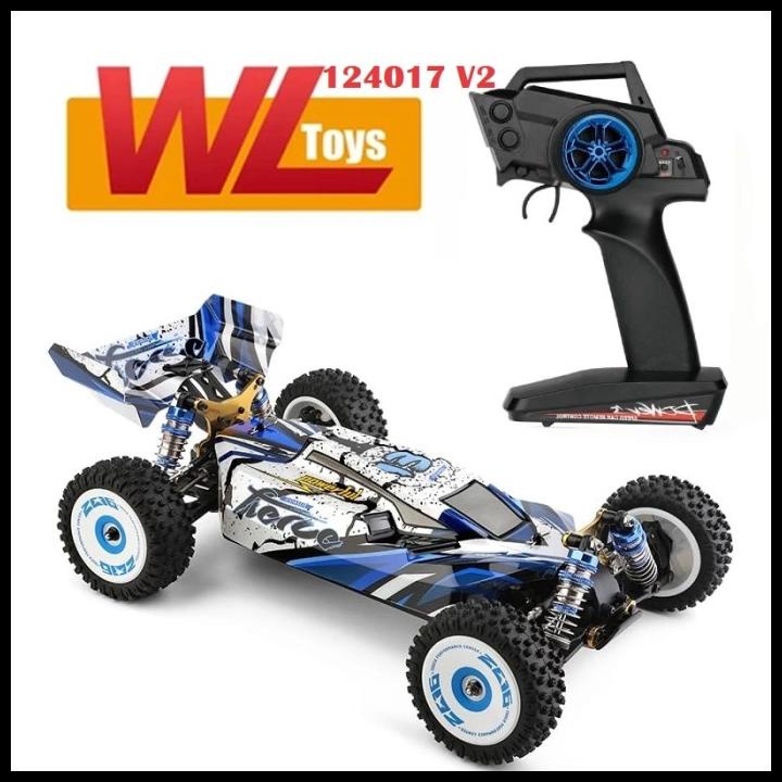 Promo Wl Toys 124017 Buggy Rc Car 1/12 All Metal Chassis 2.4Ghz Versi 2
