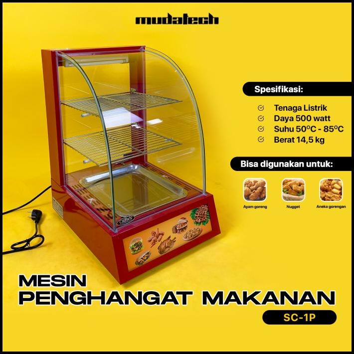 Promo Penghangat Ayam Goreng Display Warmer Sc-1P Showcase Warmer Display Ma