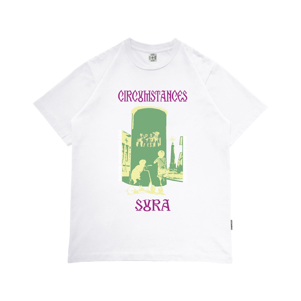 Sura Positiva - Tshirt (Riddim Road) White