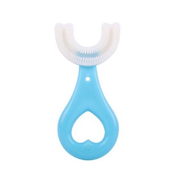 Sikat Gigi Bayi Anak Silikon Lembut Bentuk U / Toothbrush Soft Silicon U Shape BPA Free [MF]