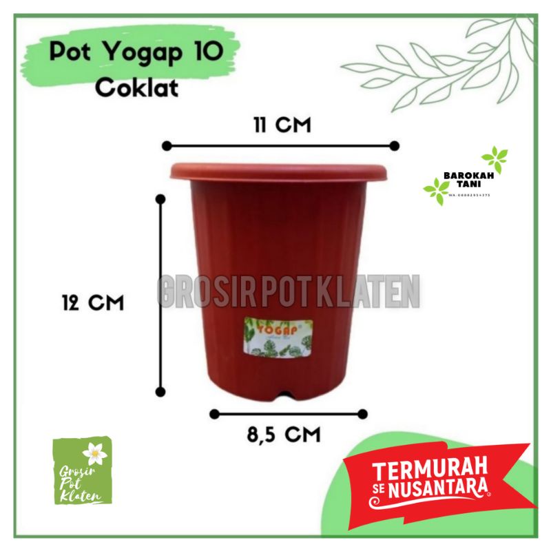 Pot Yogap 10 Diameter 11 cm Original Yogap