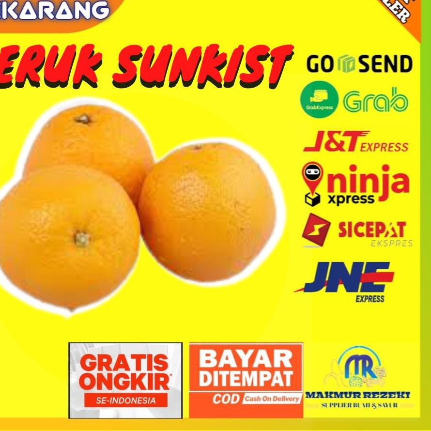 

ボ JERUK SUNKIST NAVEL VALENCIA SANKIS ORANGE SANKIST IMPORT PREMIUM SEGAR MURAH ISI 4 - 6 PERKILO 1 KG NEW PRODUCT 3489 ◉