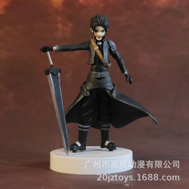 action figure sword of art kirito pajangan anime kirito SOA sword of art action figure